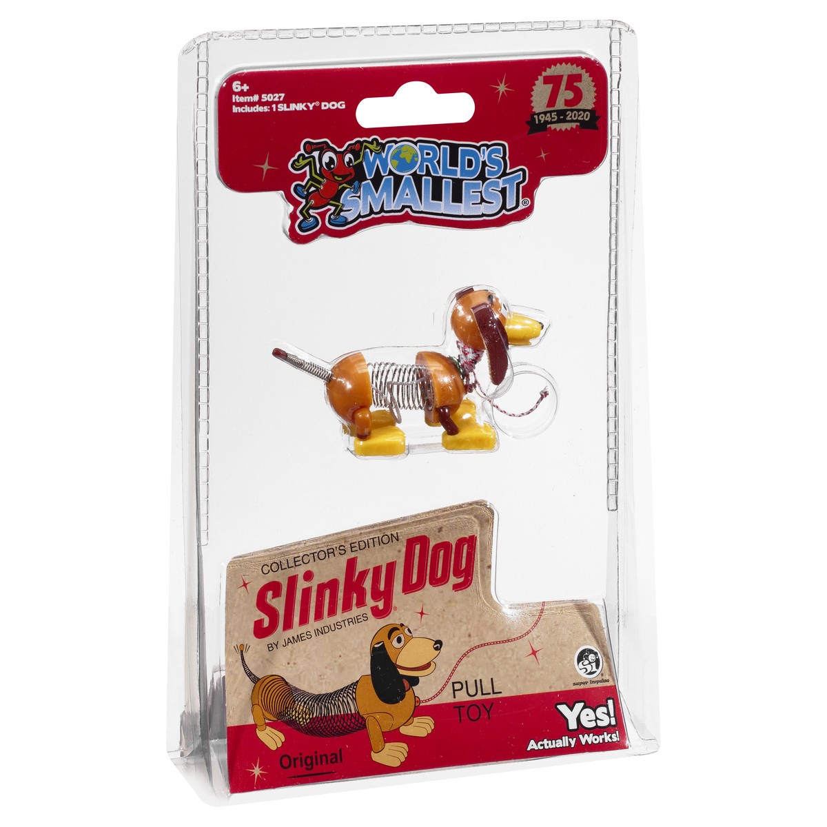 slide 3 of 11, World's Smallest Collector's Edition Original Slinky Dog Toy 1 ea, 1 ct