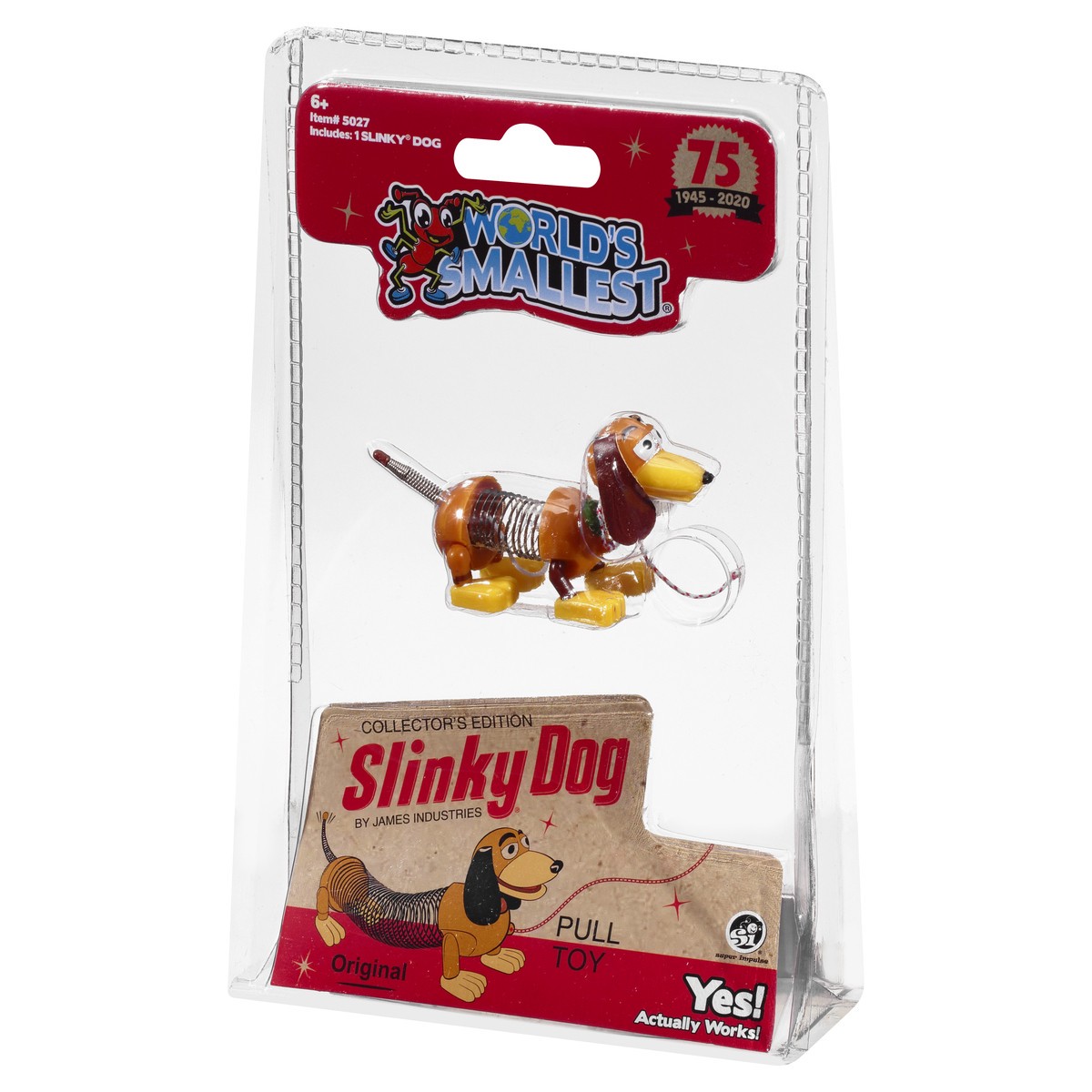 slide 10 of 11, World's Smallest Collector's Edition Original Slinky Dog Toy 1 ea, 1 ct