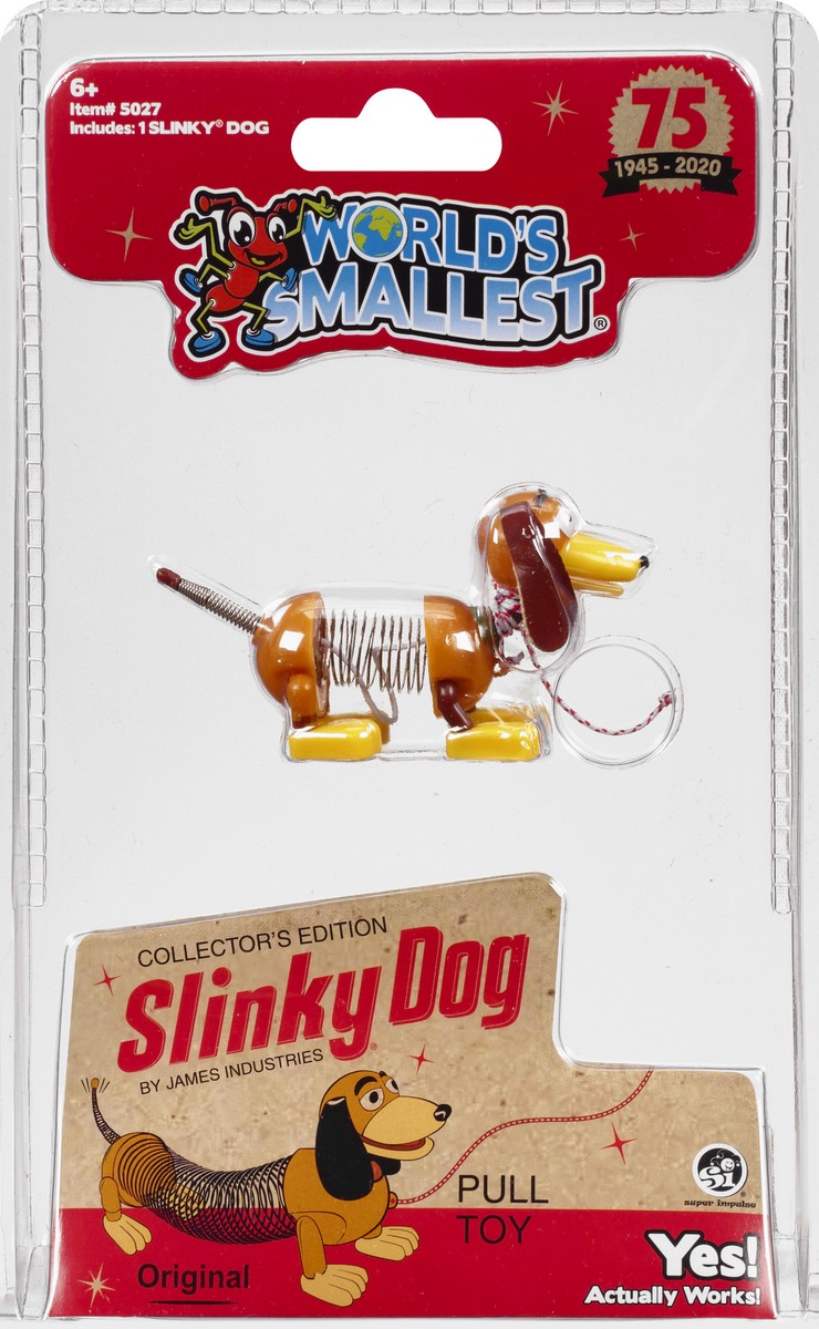 slide 2 of 11, World's Smallest Collector's Edition Original Slinky Dog Toy 1 ea, 1 ct