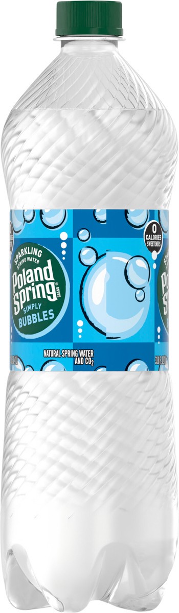 slide 2 of 7, Poland Spring Sparkling Water, Simply Bubbles- 33.8 oz, 33.8 oz