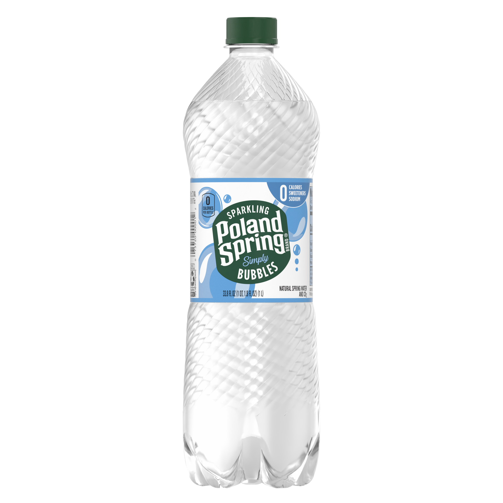 slide 1 of 7, Poland Spring Sparkling Water, Simply Bubbles- 33.8 oz, 33.8 oz