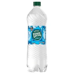 Poland Spring Sparkling Water, Simply Bubbles, 33.8 oz. Bottle