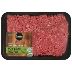 Giant Eagle Beef Ground, 80% Lean 20% Fat, Value Pack