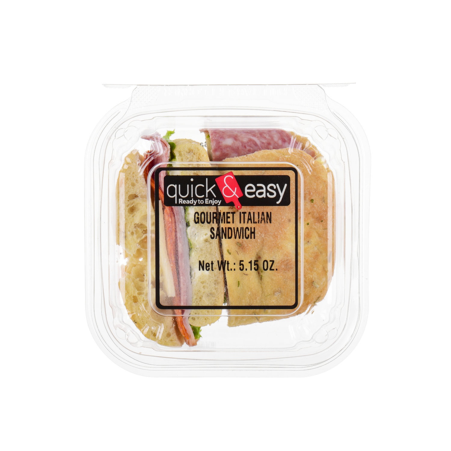 slide 1 of 1, Quick & Easy Gourmet Italian Sandwich, 5.15 Ounce, 5.15 oz