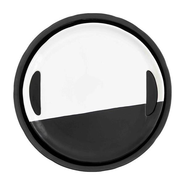 slide 1 of 1, Mud Pie Mudpie Black & White Platter Set, 1 ct