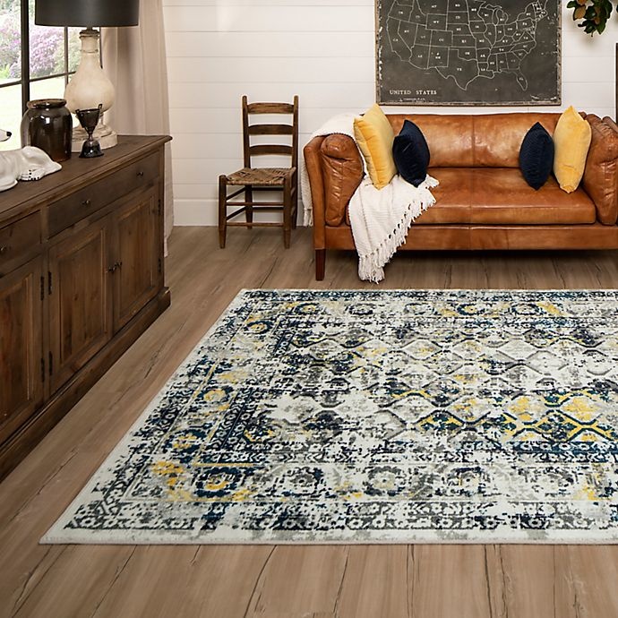 slide 12 of 12, Mohawk Home Prismatic Zaire Accent Rug - Yellow, 2 ft x 3 ft