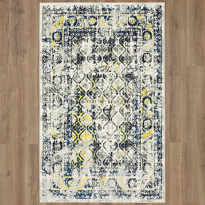 slide 10 of 12, Mohawk Home Prismatic Zaire Accent Rug - Yellow, 2 ft x 3 ft