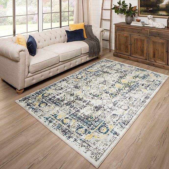 slide 11 of 12, Mohawk Home Prismatic Zaire Accent Rug - Yellow, 2 ft x 3 ft