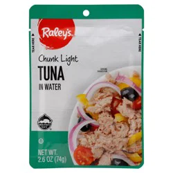 Raley's Tuna, Chunk Light 2.6 Oz