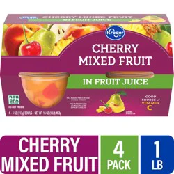 Kroger Cherry Mixed Fruit In Juice