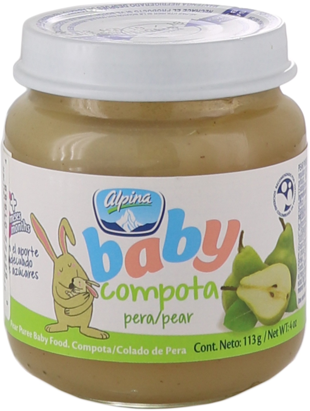 slide 1 of 1, Alpina Pear Baby Food, 1 ct