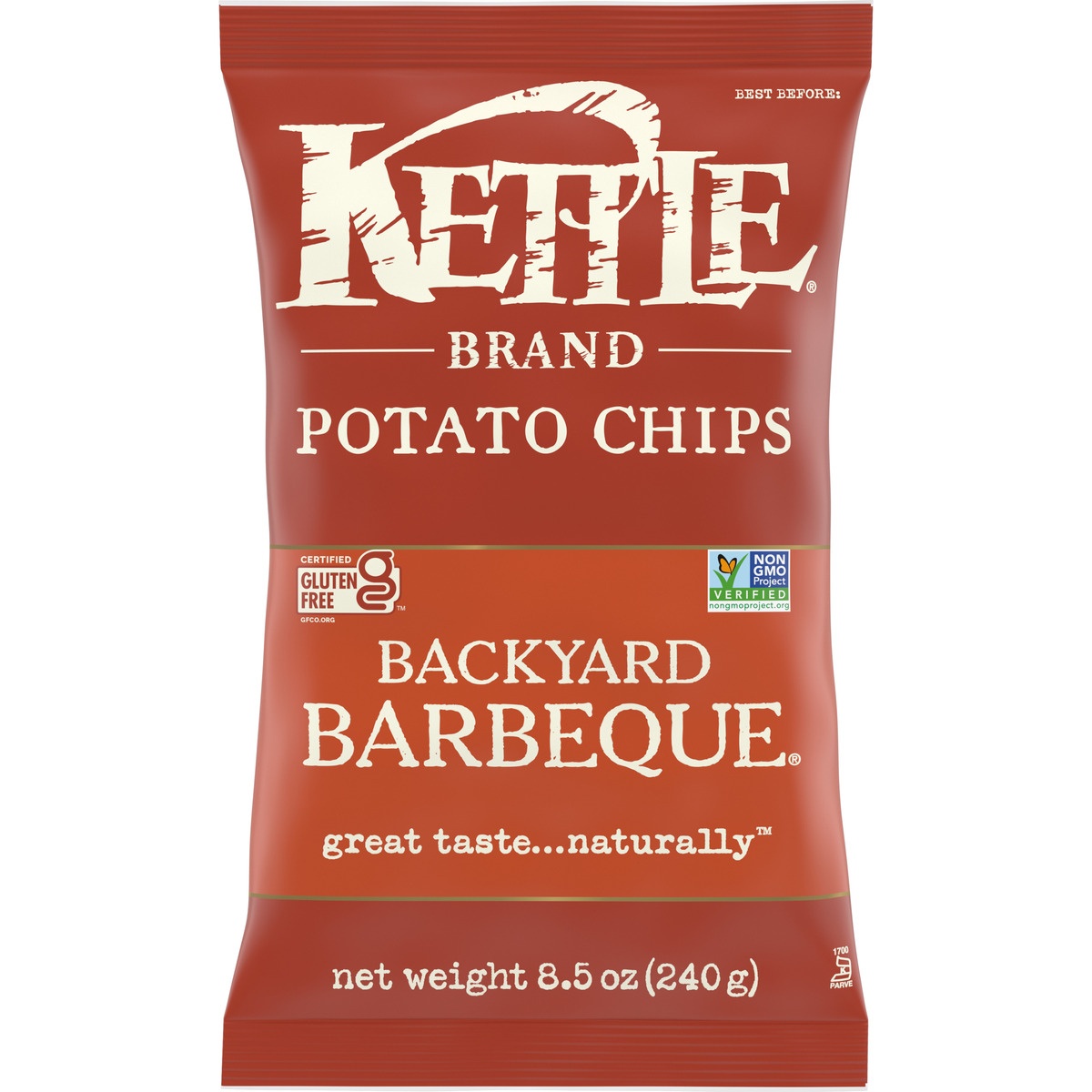 slide 1 of 5, Kettle Brand Backyard Barbeque Kettle Chips - 8.5oz, 8.5 oz