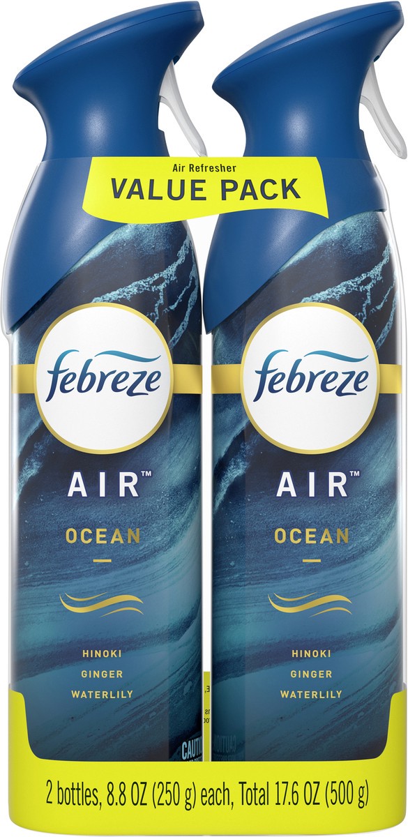 slide 3 of 3, Febreze Air Ocean Air Refresher Value Pack, 2 ct; 8.8 oz