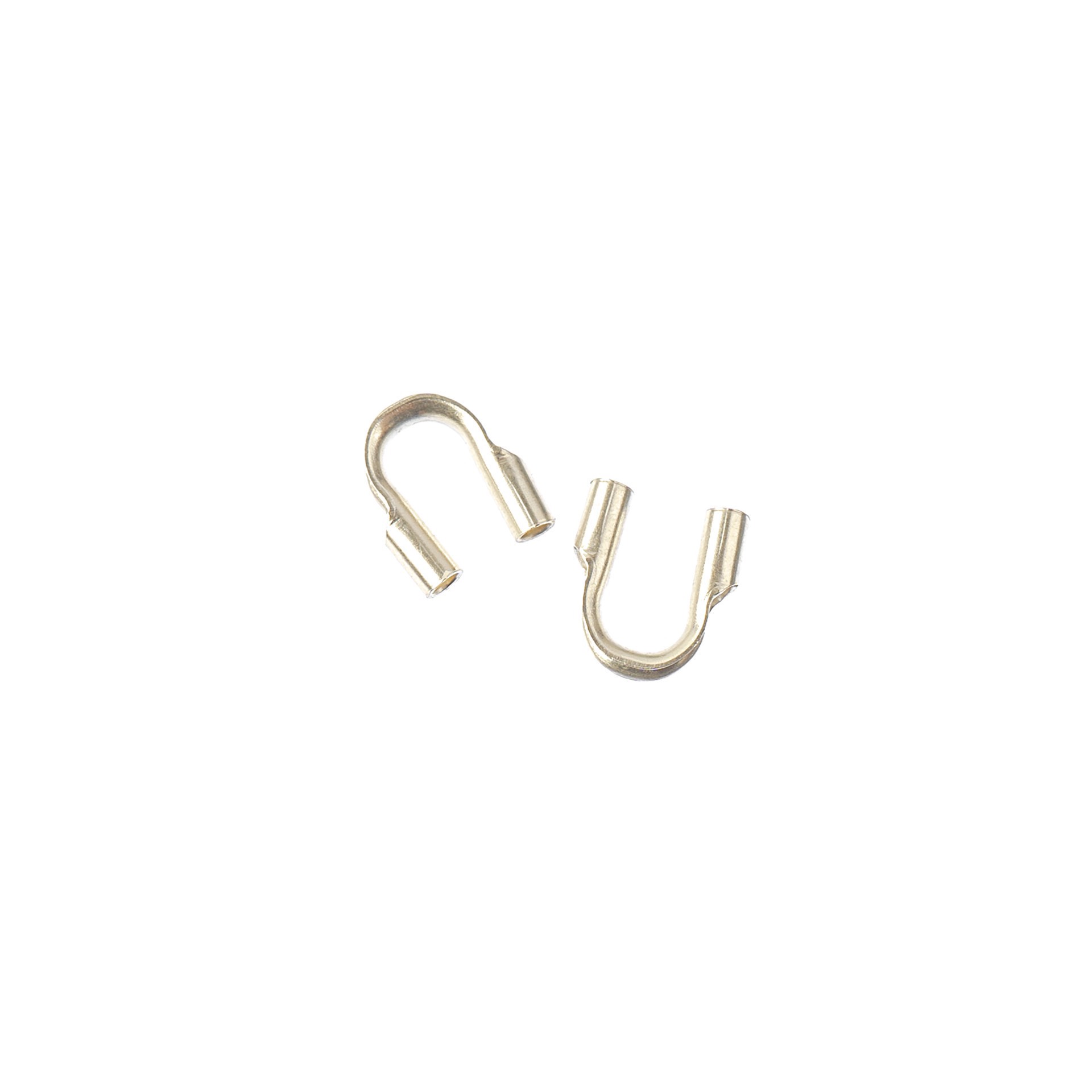 slide 2 of 3, 0.031'' Sterling Silver Wire Guards, 8ct. By Bead Landing, 8 ct