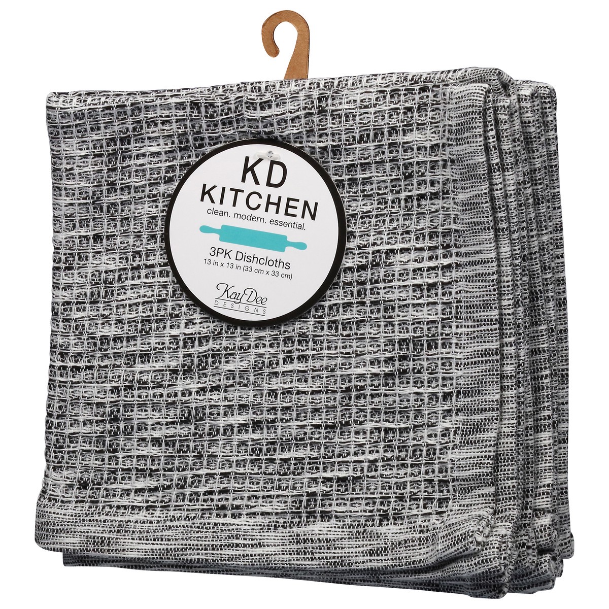 slide 4 of 12, Kay Dee Dishcloth Onyx, 3 ct