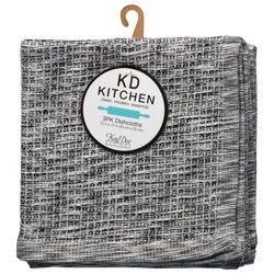 KD Kitchen Onyx Dishcloths 3 ea