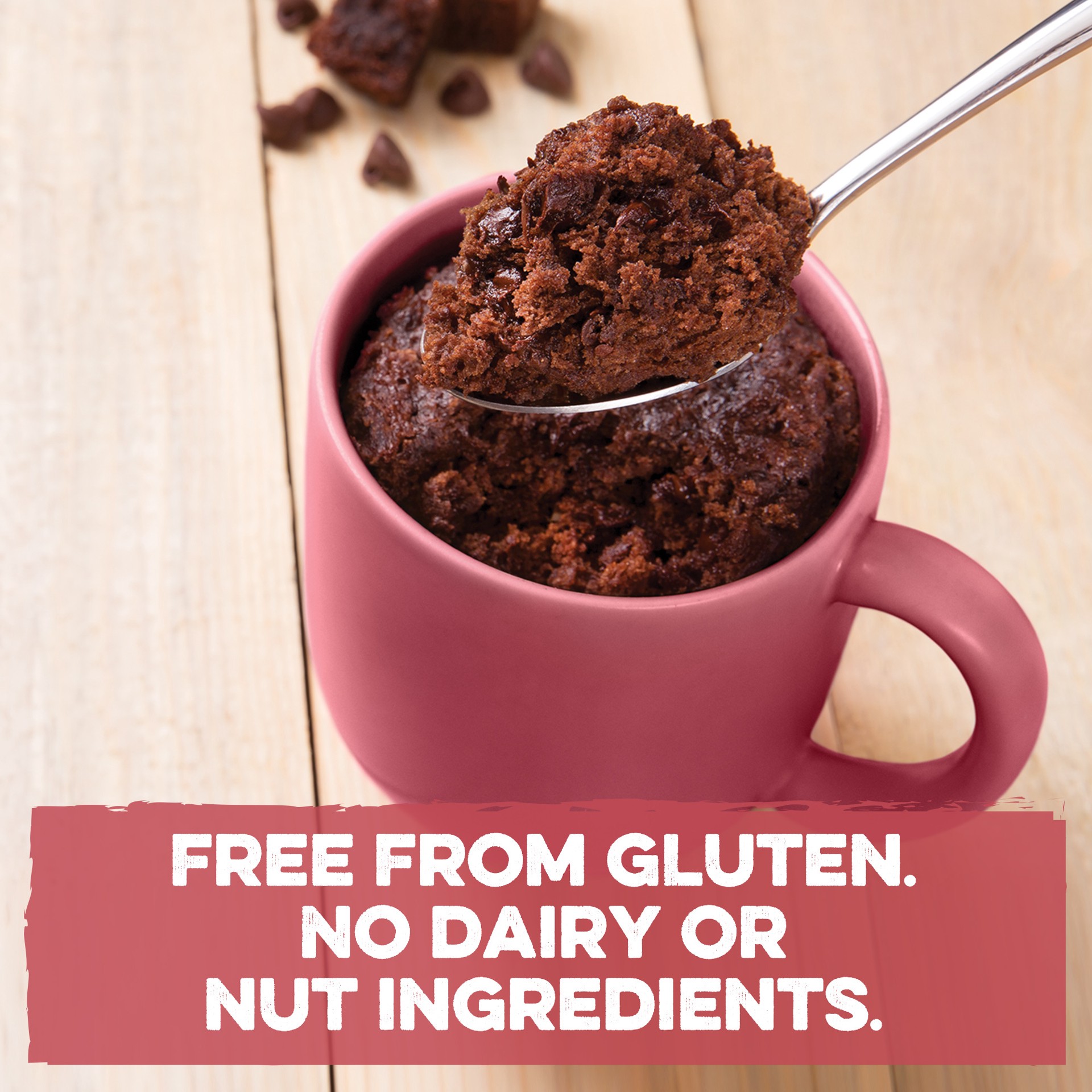 slide 3 of 5, Udi's Gluten Free Brownie Mug Cake Mix, 8.4 oz 4-Count, 8.4 oz