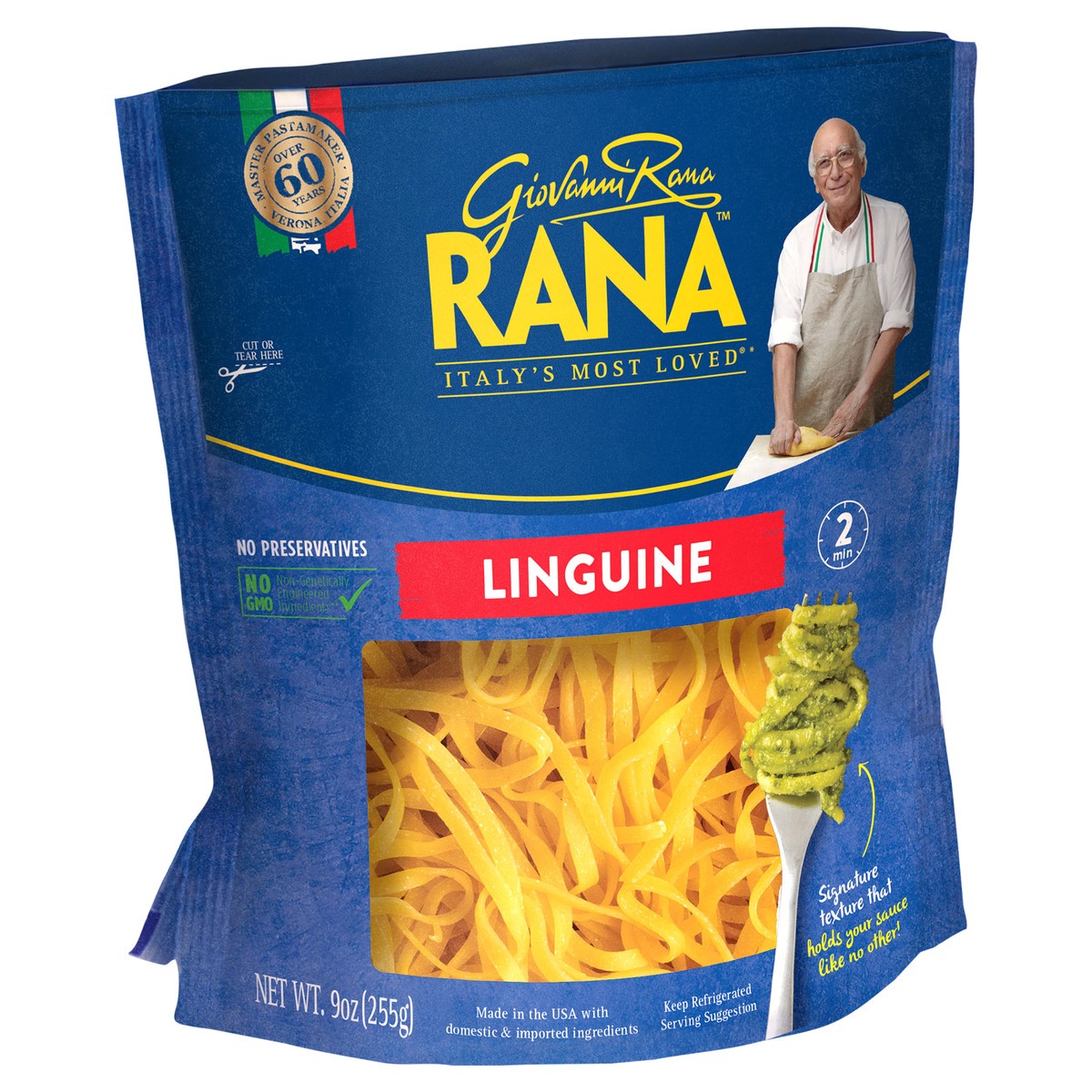 slide 2 of 9, Rana Pasta Linguine, 9 oz