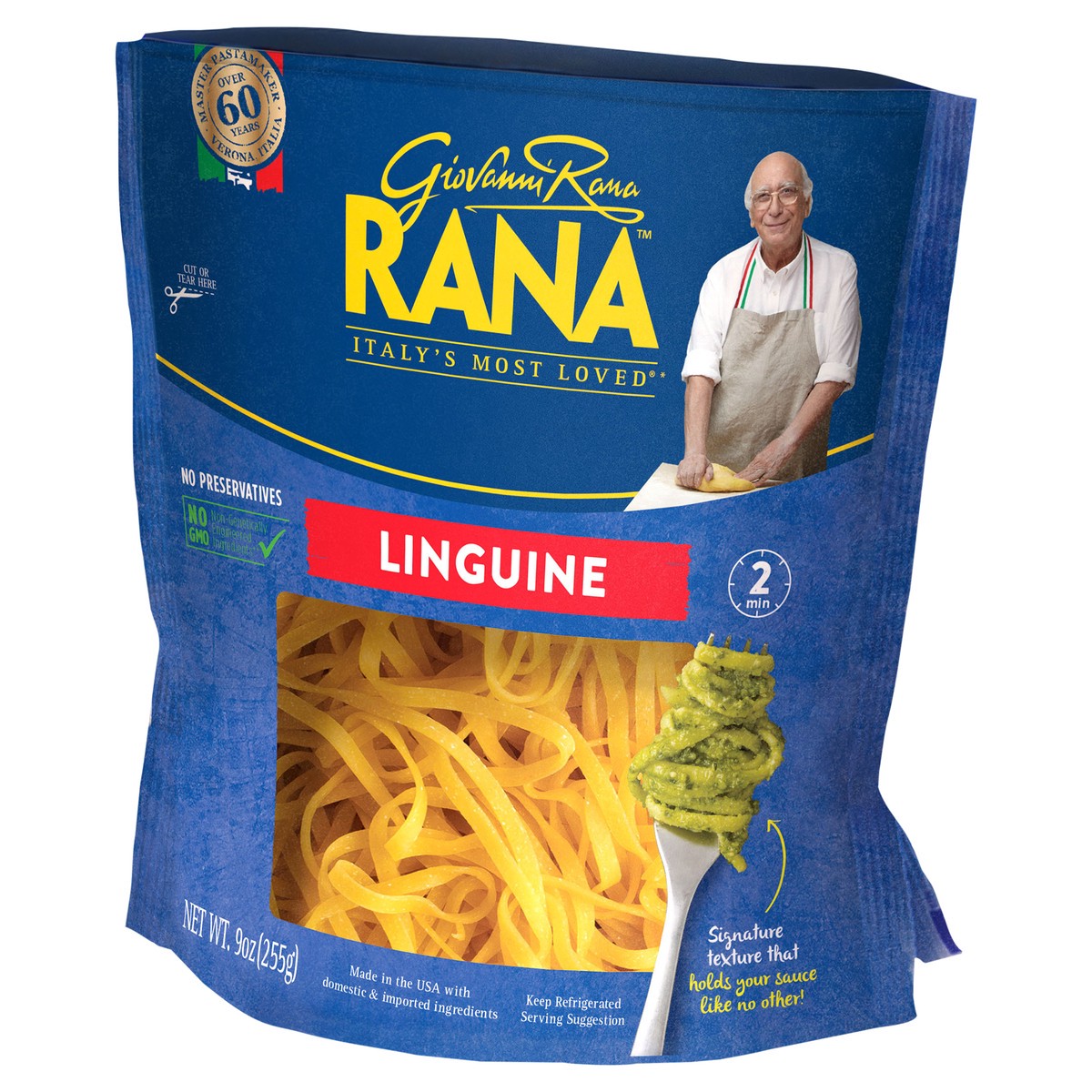 slide 3 of 9, Rana Pasta Linguine, 9 oz