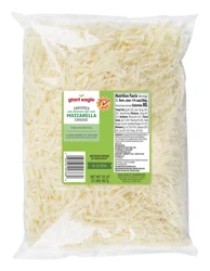Giant Eagle Low-Moisture Part-Skim Shredded Mozzarella Cheese