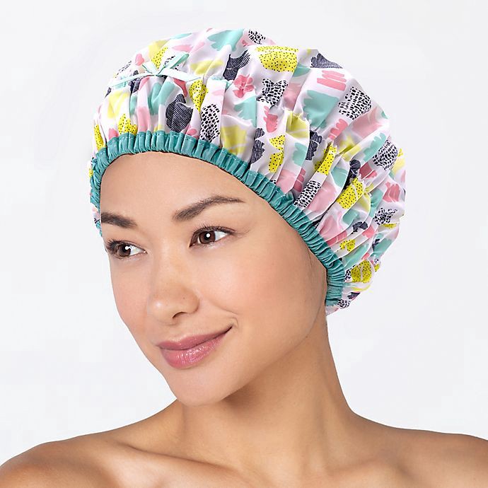 slide 5 of 5, Betty Dain Fashionista Lined Shower Cap, 1 ct