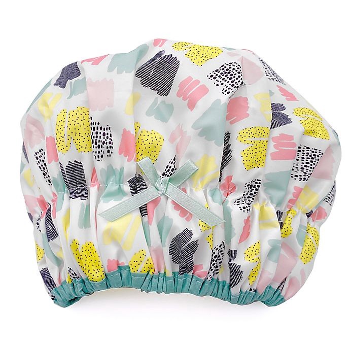 slide 1 of 5, Betty Dain Fashionista Lined Shower Cap, 1 ct