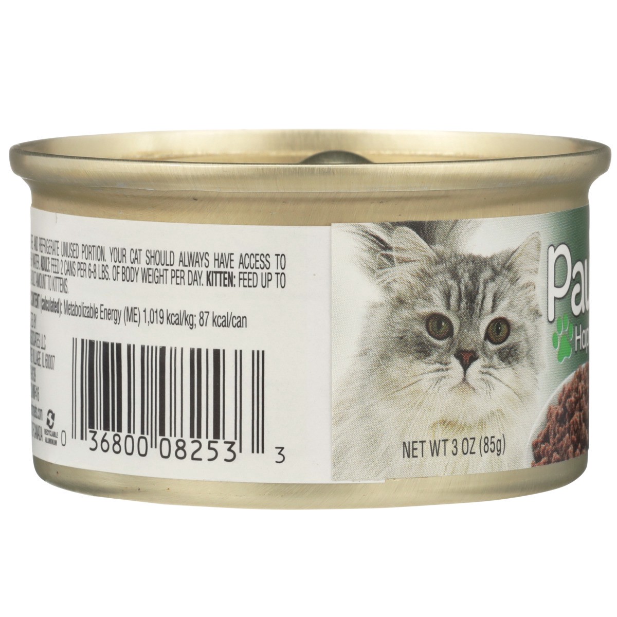 slide 5 of 11, Paws Happy Life Turkey & Giblets Dinner Classic Cat Food, 3 oz