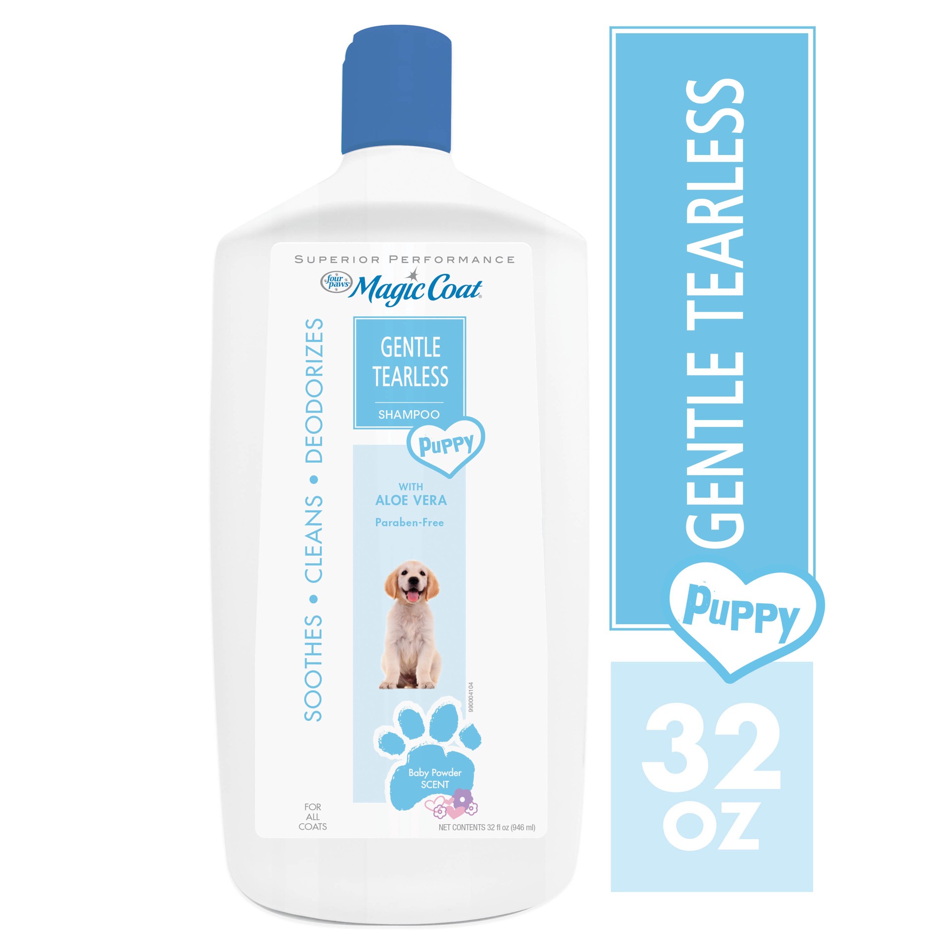 slide 4 of 10, Four Paws Magic Coat Gentle Tearless Puppy Shampoo 32 Ounces, 32 fl oz