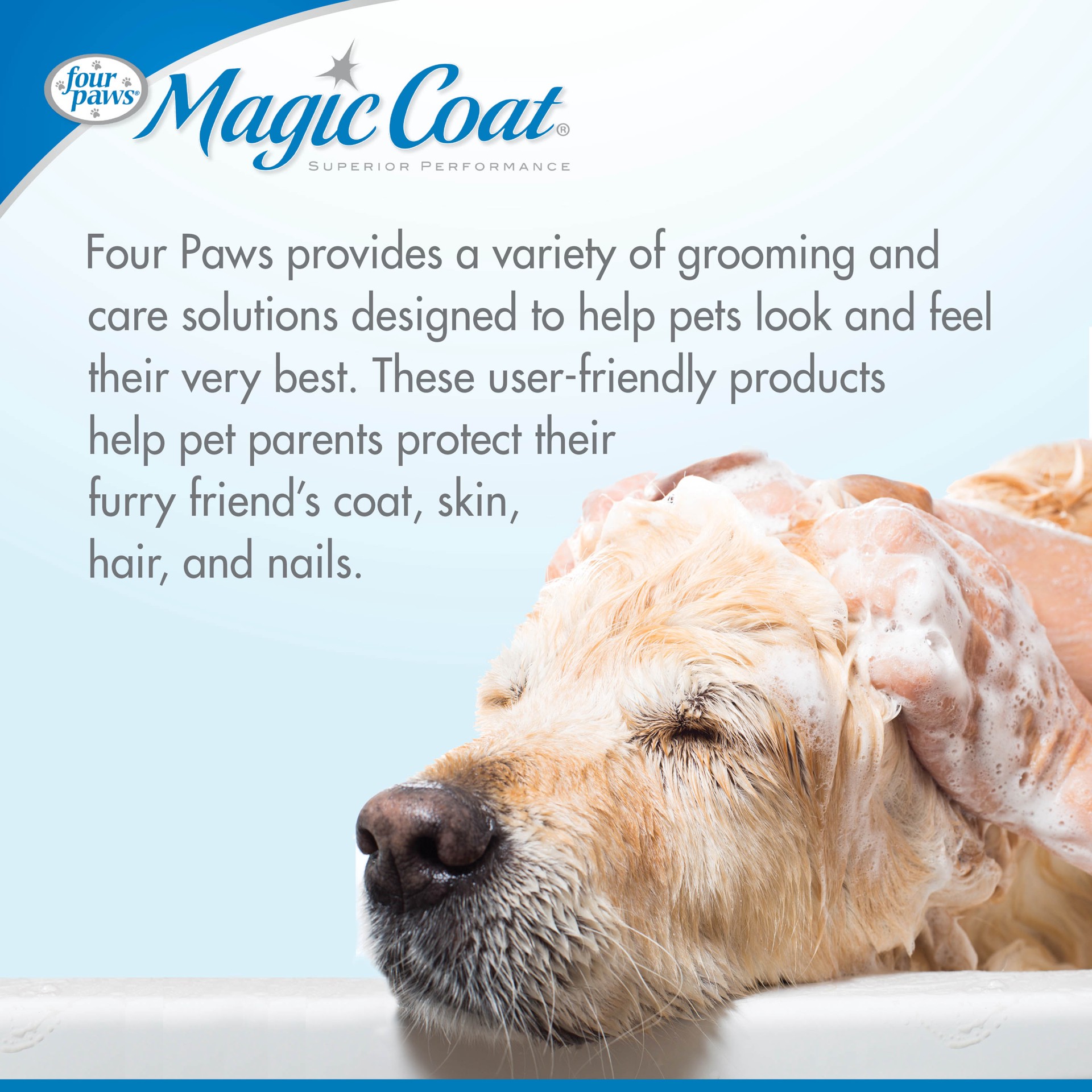 slide 2 of 10, Four Paws Magic Coat Gentle Tearless Puppy Shampoo 32 Ounces, 32 fl oz