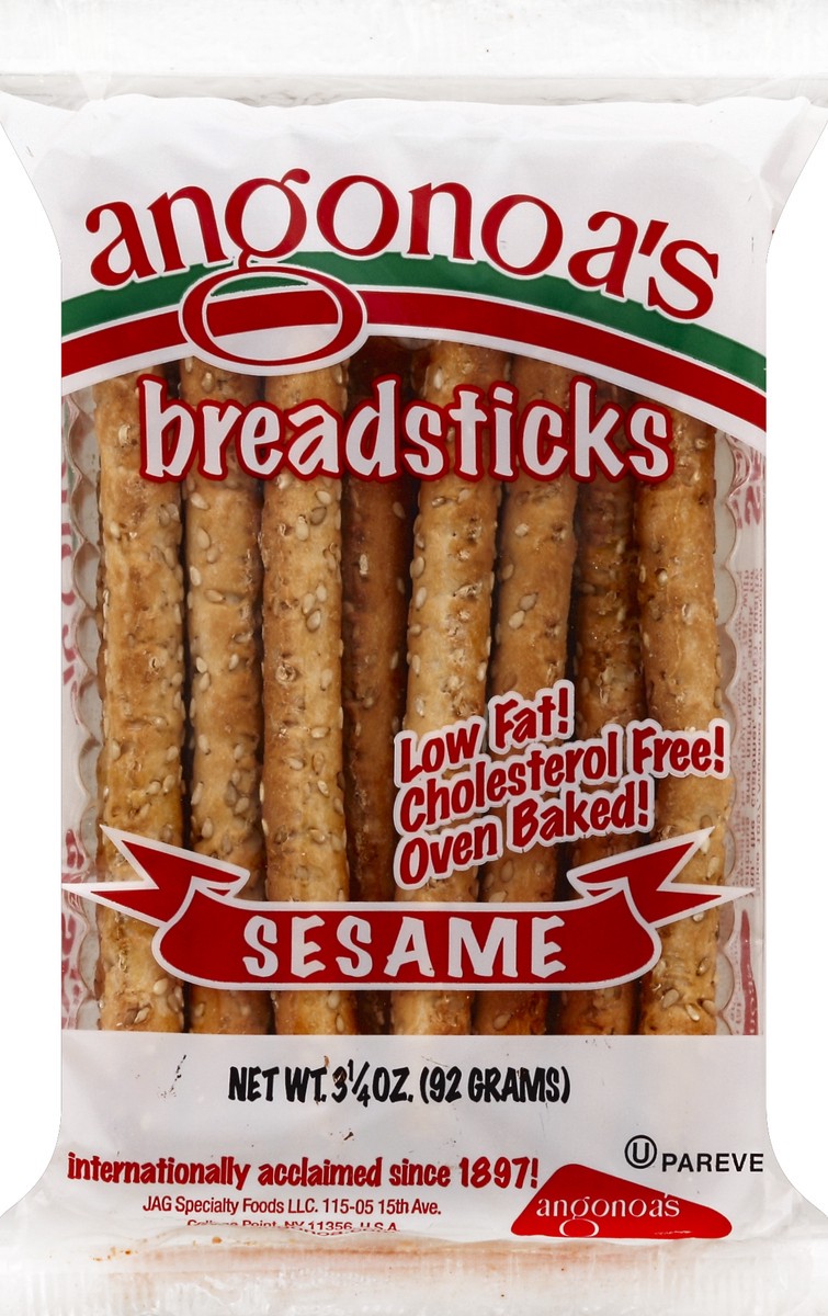 slide 4 of 5, Angonoa's Breadsticks 3.25 oz, 3.25 oz