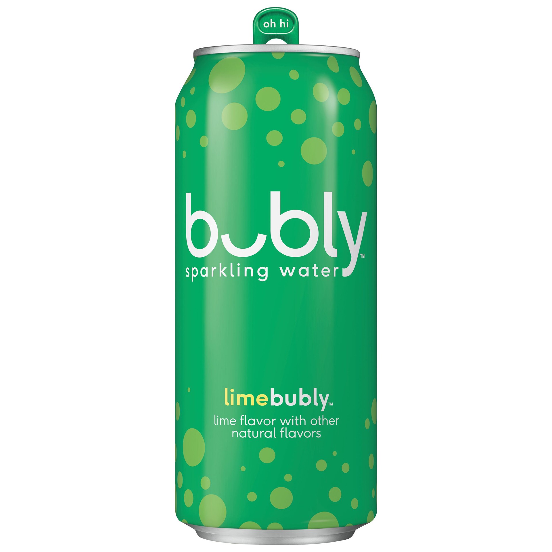 slide 1 of 9, bubly Sparkling Water Lime 16 Fl Oz, 16 oz