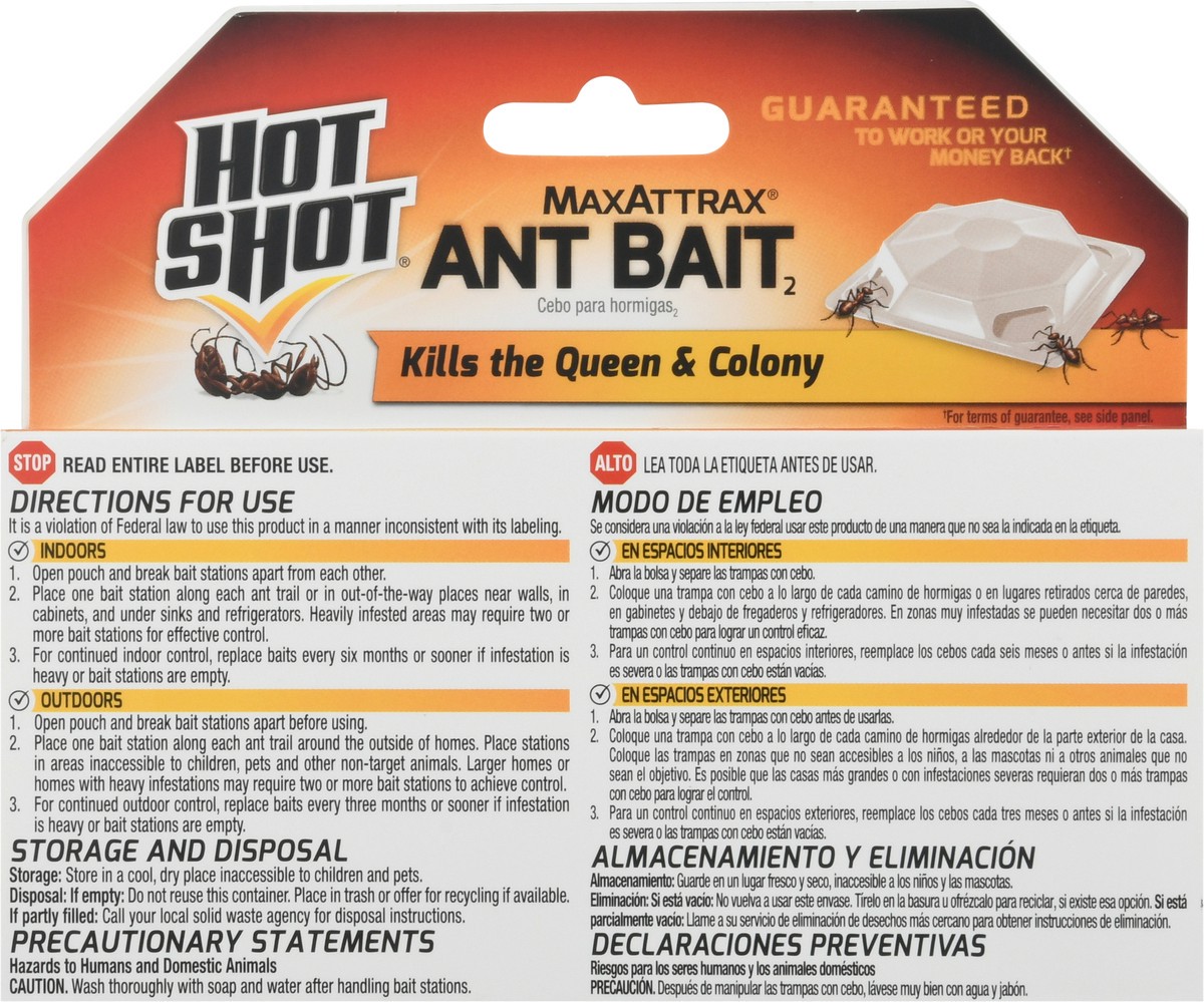 slide 4 of 9, Hot Shot Maxattrax Ant Bait2 4 - 0.07 oz Pack, 4 ct