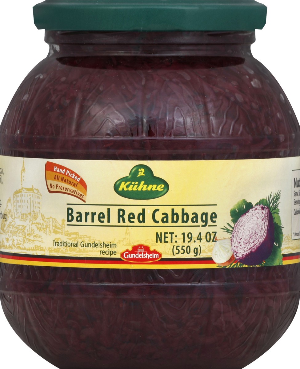 slide 1 of 2, Kuhne Cabbage 19.4 oz, 19.40 oz
