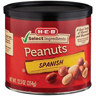 slide 1 of 1, H-E-B Spanish Peanuts, 12.5 oz