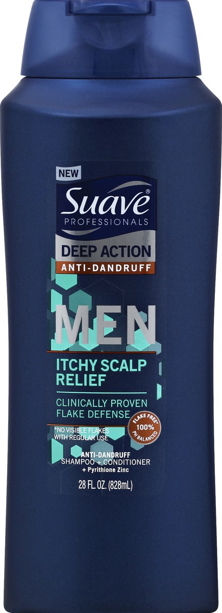 slide 2 of 2, Suave Men Professionals Men Shampoo, 28 oz