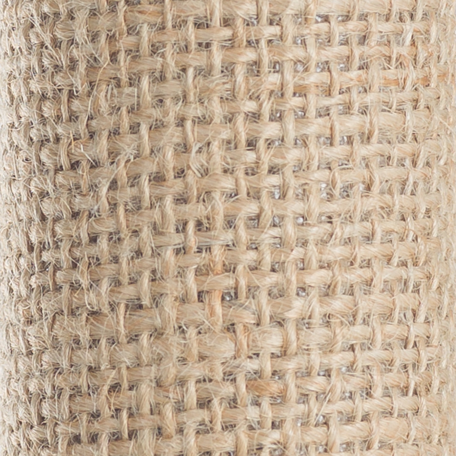 slide 2 of 4, Natural Laminated Burlap Fabric Roll By Loops & Threads, 12 in x 47 in