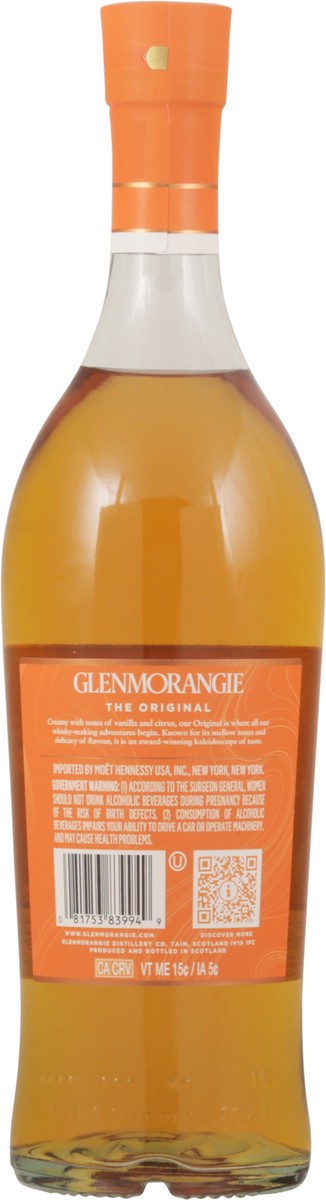 slide 9 of 11, Glenmorangie Scotch Whisky Single Malt, 750 ml