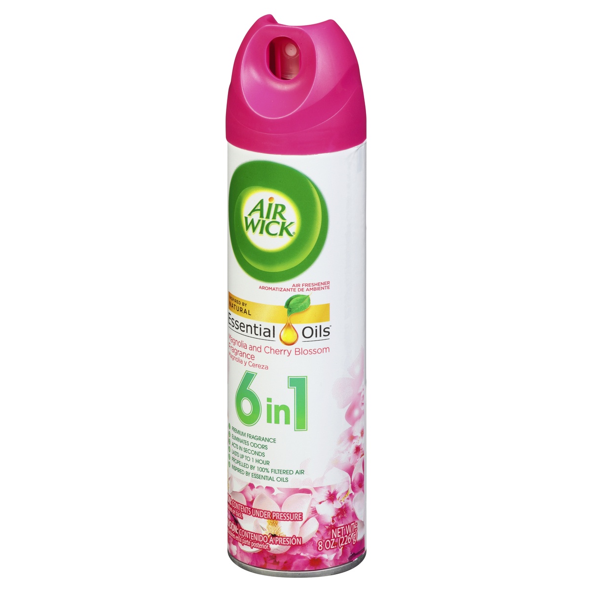 slide 3 of 9, Air Wick 4 in 1 Air Freshener - Magnolia & Cherry Blossom, 8 oz