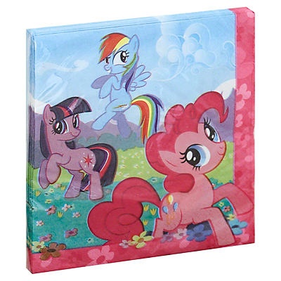 slide 1 of 1, American Greetings My Little Pony Friendship Lunch Napkin, 1 ct