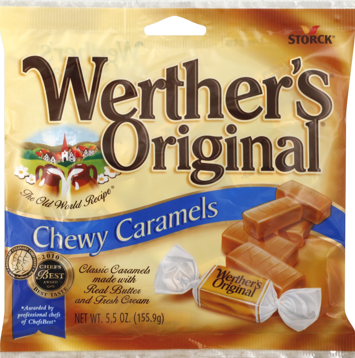 slide 1 of 6, Werther's Original Chewy Caramels 5.5 oz, 5.5 oz