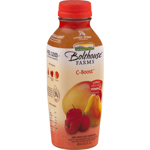 slide 4 of 13, Bolthouse Farms C Boost Fruit Juice Smoothie, 15.2 fl oz