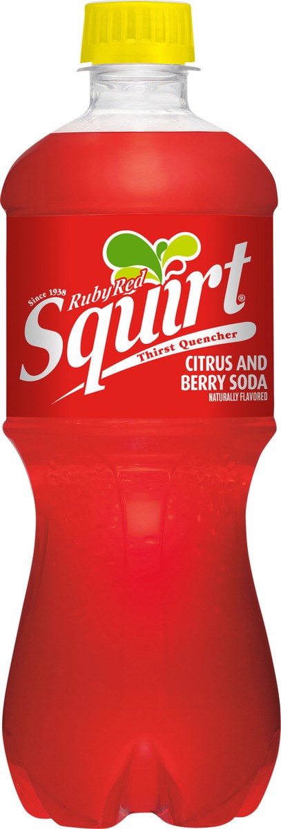 slide 8 of 9, Squirt Ruby Red Grapefruit Soda, 20 fl oz bottle, 20 fl oz