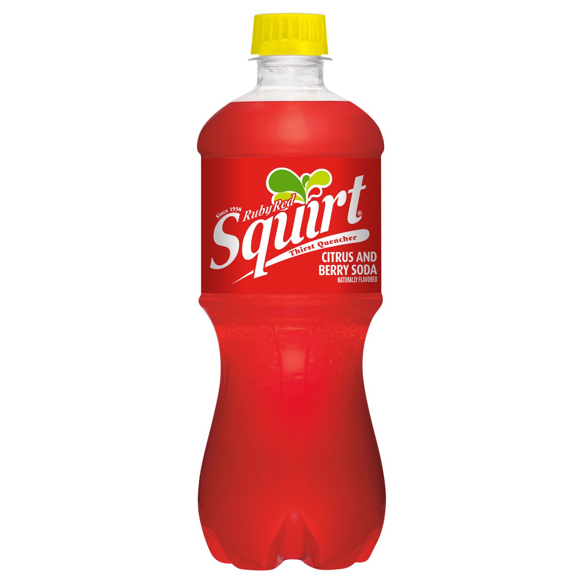 slide 2 of 9, Squirt Ruby Red Grapefruit Soda, 20 fl oz bottle, 20 fl oz