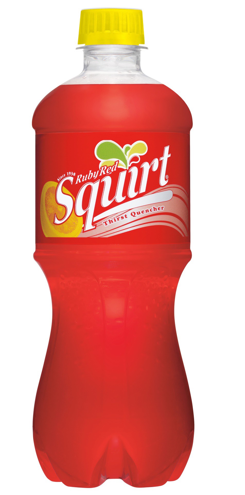 slide 1 of 9, Squirt Ruby Red Grapefruit Soda, 20 fl oz bottle, 20 fl oz