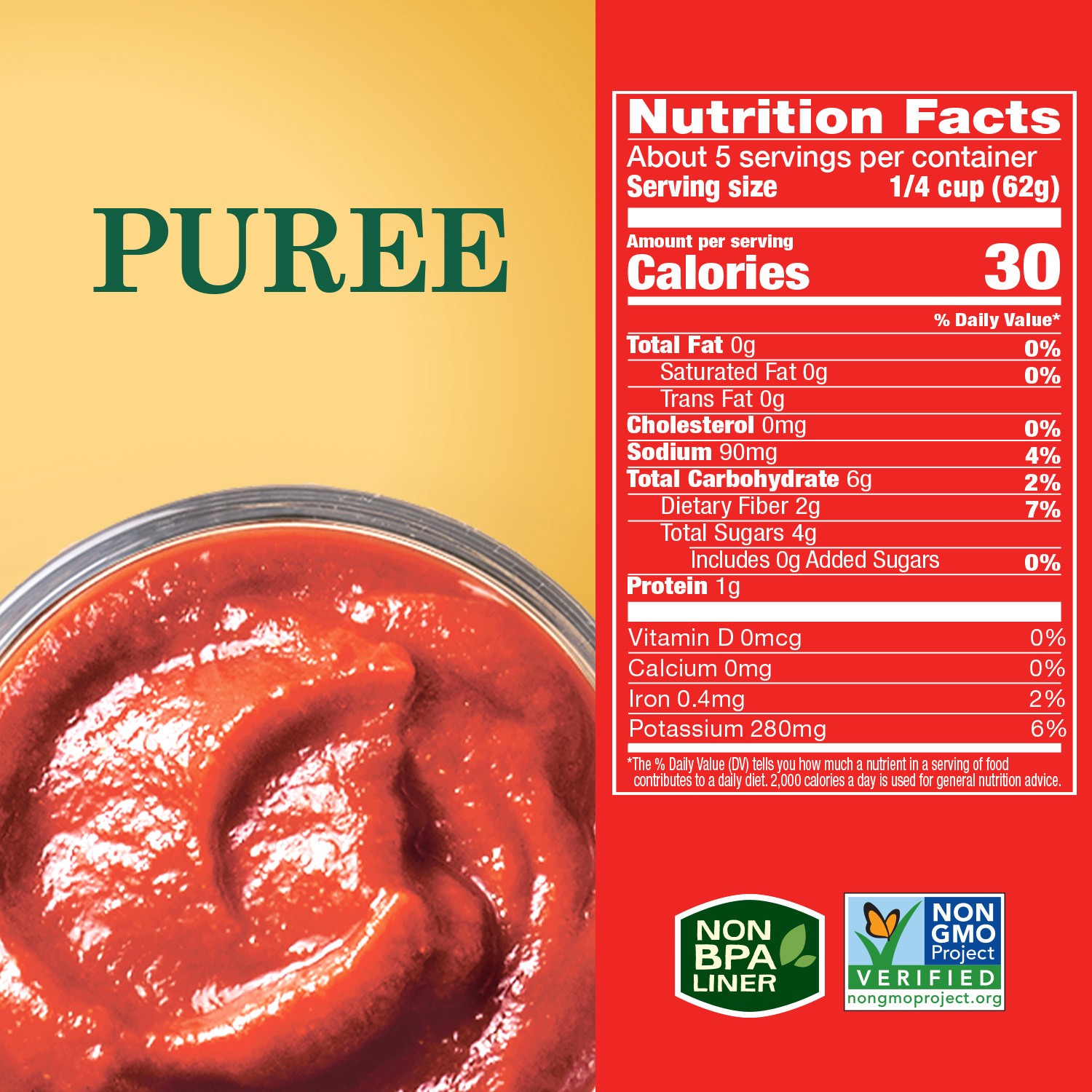 slide 3 of 5, Hunt's Puree Tomatoes 10.75 oz, 10.75 oz