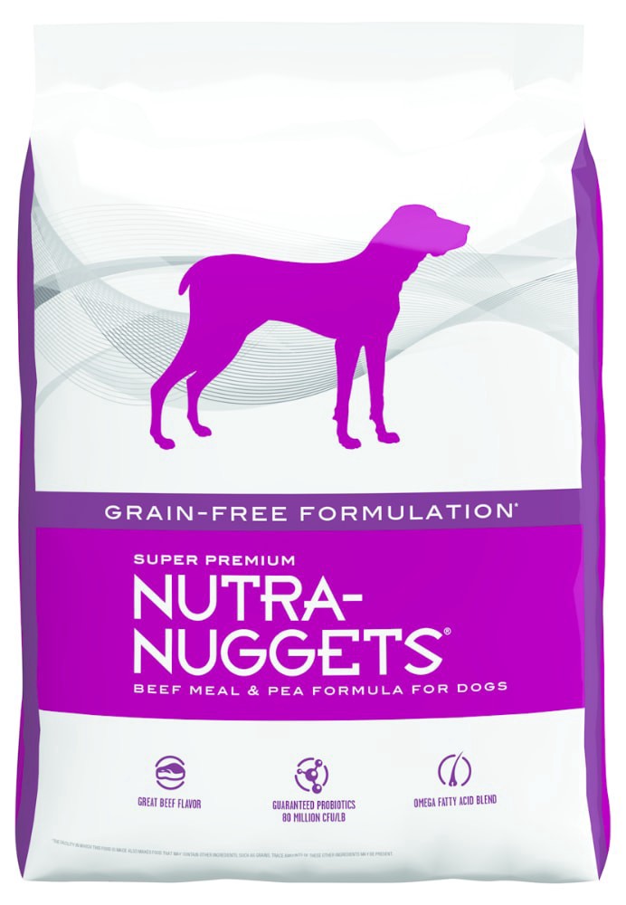 slide 1 of 1, Nutra-Nuggets Grain Free Beef Dog Food, 28 lb