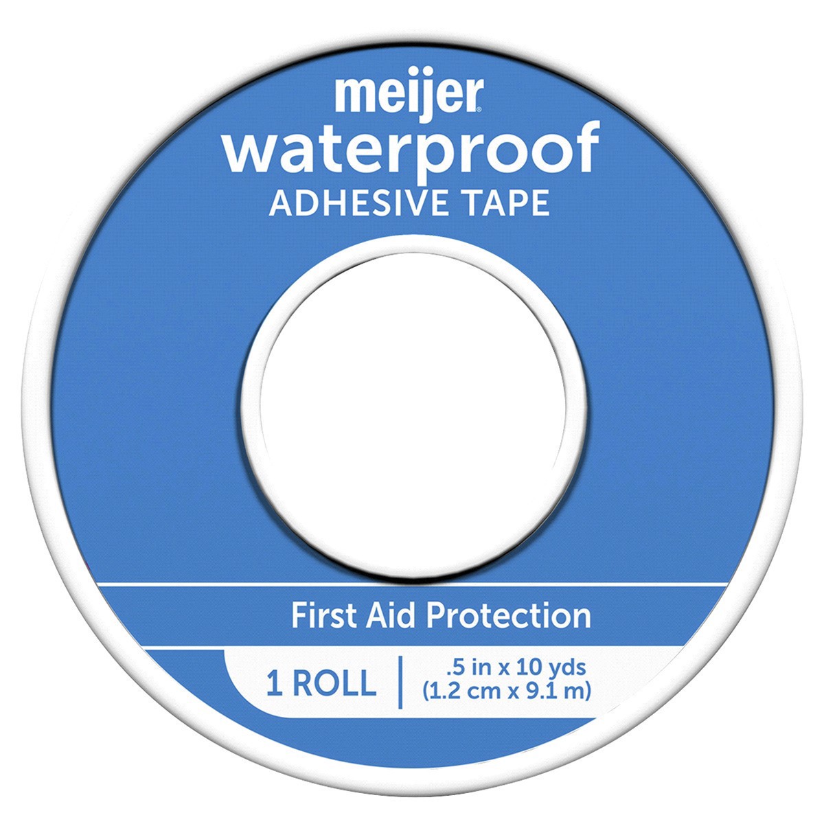 slide 1 of 9, Meijer Waterproof Adhesive Tape, 0.5 in x 10 yds, 1 CT      