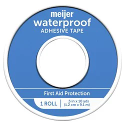 Meijer Waterproof Adhesive Tape, 0.5 In X 10 Yds, 1 Roll