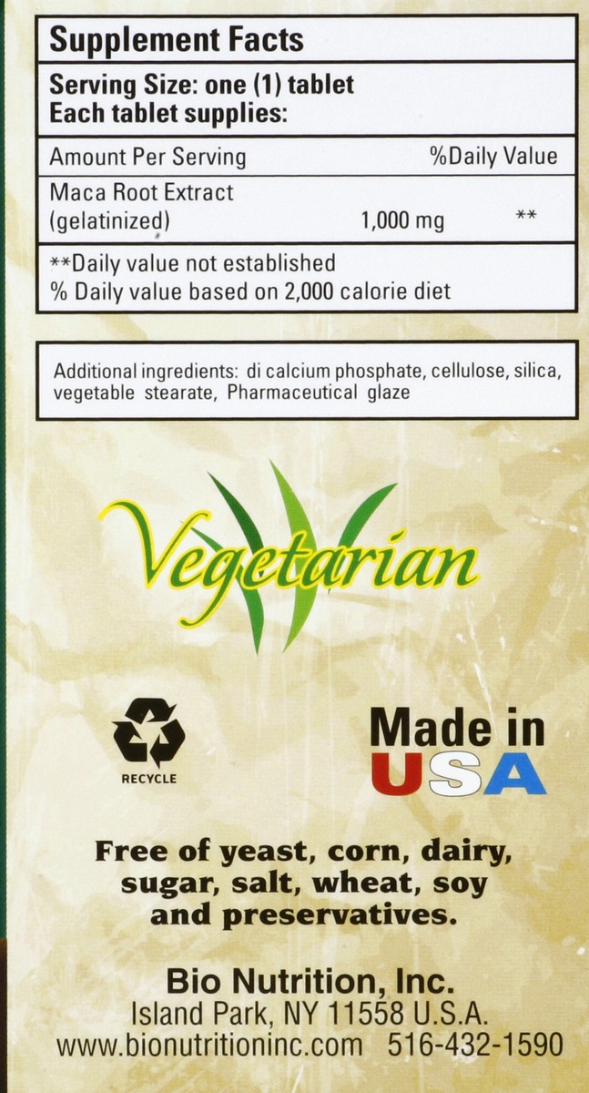 slide 2 of 4, Bio Nutrition Bio Nutr Maca Max, 30 ct