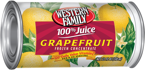 slide 1 of 1, Western Family Grapefruit Juice Concentrate, 12 oz